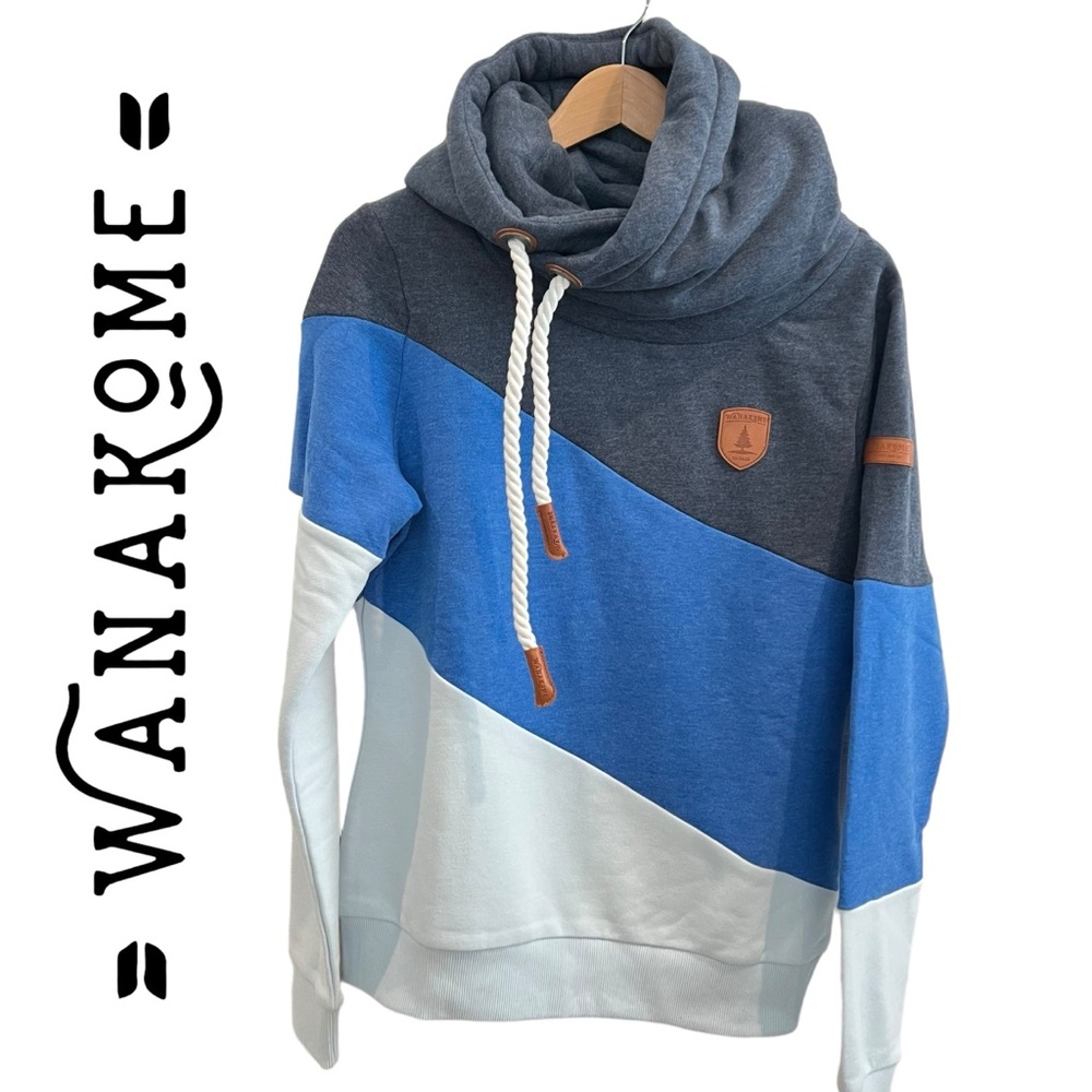 Wanakome Selene Hoodie - Navy Mix